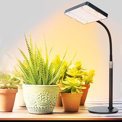 25 Watt Power Table Top Grow Lights for Indoor Plants, Seed Starting, Bonsai, 2500 Lumen Enough Bright Like A Small Sun for Your Jungle, Daisy Chain Function, 16"-24" Height Adjustable, Plug-and-Play