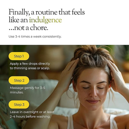 regener8 3-in-1 Hormonal Hair Loss & Thinning Treatment - Scalp Reset System With Multi-Signal Hair Growth Oil, Scalp Massage Brush & Cortisol-Reducing Candle - Complete Hair Revival Bundle for Women