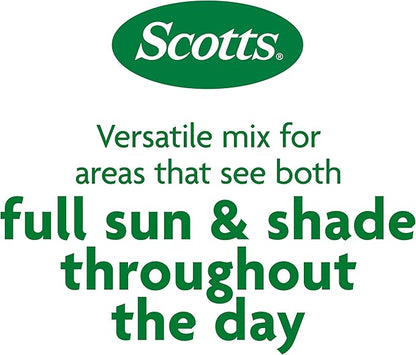 Scotts Professional Turfgrass Seed Sun and Shade Mix, Uncoated, 99.9% Weed Free, 50 lbs.