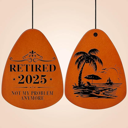 Retirement Gift for Woman Men Coworker Teacher Nurses Friends Mom Dad Grandma Grandpa Retirees, Coworkers Farewell Going Away Gift, 32" Wind Chimes Retirement Decorations