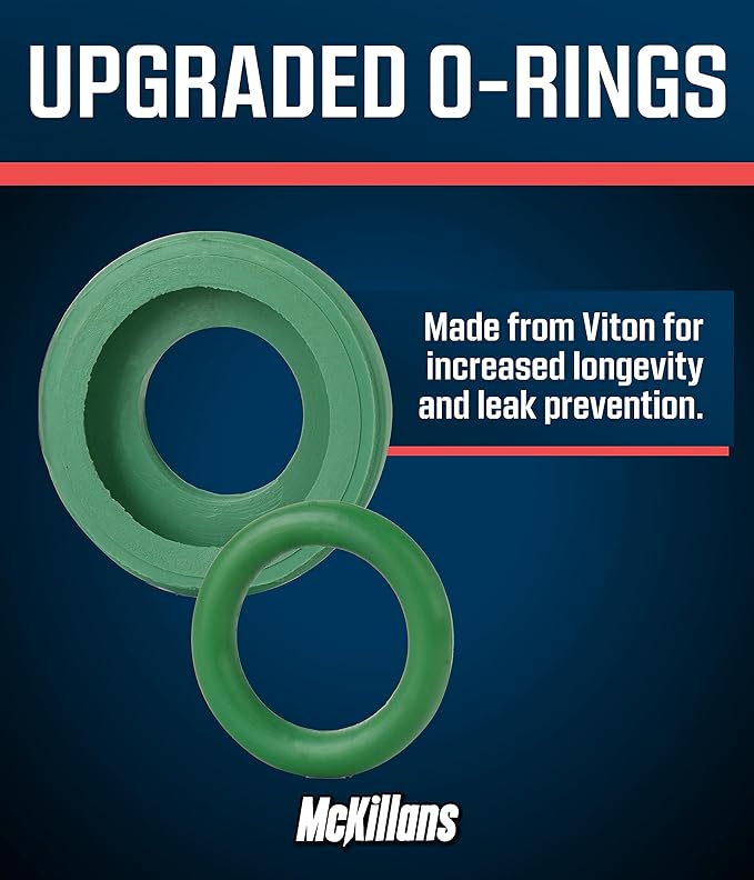 McKillans® Pressure Washer Quick Connect Kit, M22-14mm to 3/8" Male Female Quick Disconnect Kit for Power Washer (Brass)