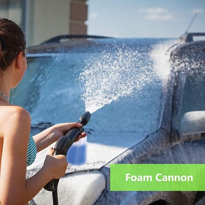 5000PSI Pressure Cleaner 2025 2.8GPM High Power Cleaner with 4 Pressure Nozzle and Soap Bottle for Home, Car Washing, Fence Cleaning, Patio (Green)