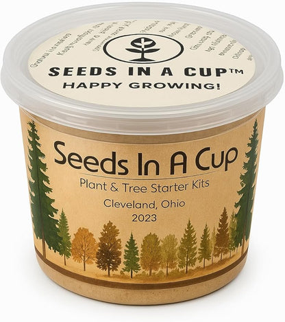 Seeds In A Cup® Plant Grow Kit – 60+ Varieties of Vegetables, Herbs & Flowers | Indoor & Outdoor Seed Starter for Kids & Adults | Grow Your Own Garden | Gardening Gift (Anise)