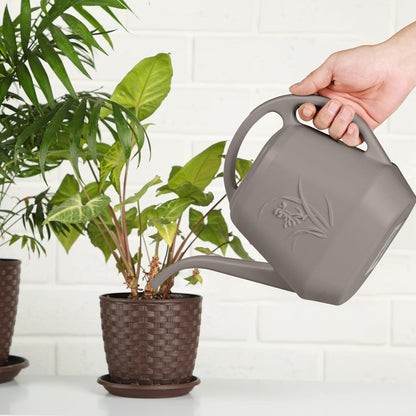 Plant Watering Can - 1 Gallon - Coffee Color