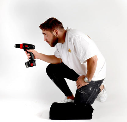 Kneeling Pad Comfort Memory Foam - Extra Thick Knee Cushion Floor Sitting for Work, Mechanics, Construction, Gardening, Yoga, Bath Kneeler for Baby Bath -Provide Support for Knees & Elevation (Black)