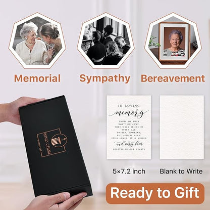 Memorial Wind Chimes Gifts, Sympathy Wind Chimes, Sympathy Gifts for Loss of Loved One, Bereavement Gift Baskets, Home Decor Outdoor Garden, Soothing Melodic Tones for Grieving Hearts