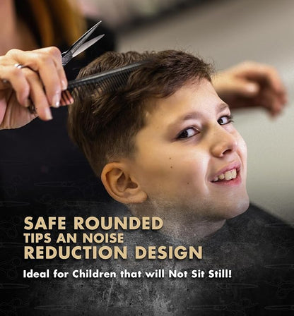 Professional Ergonomic Hair Cutting Scissors - SUS440C & Cobalt Stainless Steel Barber Shears - Fine Adjustment Tension - Premium Shears for Hair Cutting (6.0 Inches)