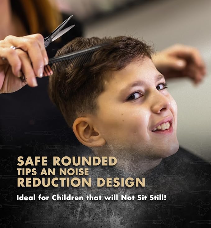 Professional Hair Cutting Scissors - SUS 440C & Cobalt Stainless Steel Barber Shears Fine Adjustment Tension Premium Shears for Hair Cutting (Hair Cutting Scissors S4, 6.0 Inches)