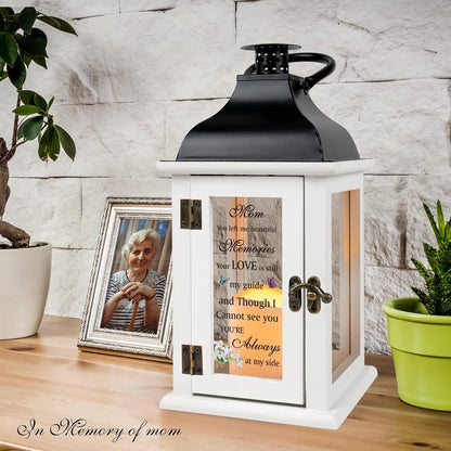 Memorial Lantern - Bereavement Sympathy Gifts for Loss of Mother Memorial Gifts for Loss of Mother Thoughtful Funeral Gifts for Loss of Mother Remembrance Gifts for Loss of Loved One