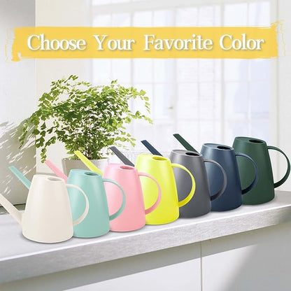 Watering Can for Indoor Plants, Small Watering Cans for House Plant Garden Flower, Long Spout Water Can for Outdoor Watering Plants 1. 8L 1/2 Gallon