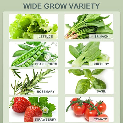 80Pods Hydroponics Growing System Kit,5-Layer Large Capacity Hydroponic Tower with LED Grow Light,Indoor Gardening System with Remote Control（Not Include Battery） for Plants Vegetables Herbs