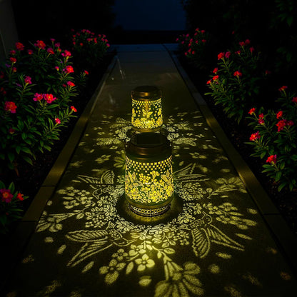 Hummingbird Solar Lantern Hanging Hummingbird Solar Lights for Outside Garden Decor Birthday Gifts for Grandma Women Mom Sister Decorative for Yard Backyard Patio Deck Porch