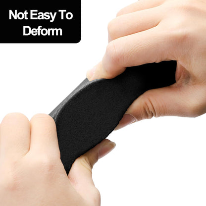 ZENFUN 3 Pack Kneeling Mats, Waterproof Kneeling Pad, Black Heavy Duty Thick Foam Knee Cushion, High Density Premium Kneeling Pads for Yoga Exercise, Foam Kneeler Mat Garden Cushions, Water Proof