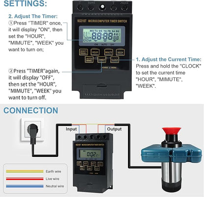 Goldlife Pond Fountain Aerator, F2-2 1HP 750W 110V Stainless Steel Floating Fountain With 100 Feet Power Cord, Aerating Fountain Pond Cascade Pump for Small Large Ponds Lake Jet System