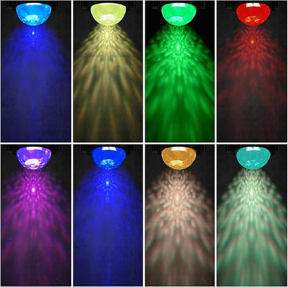 Halloween Christmas Outdoor Spot Lights Black Light Projector, 12W IP65 Waterproof LED Spotlight Outdoor Landscape Lighting with 16 Color Changing for Yard Garden Decorations(2Pack)