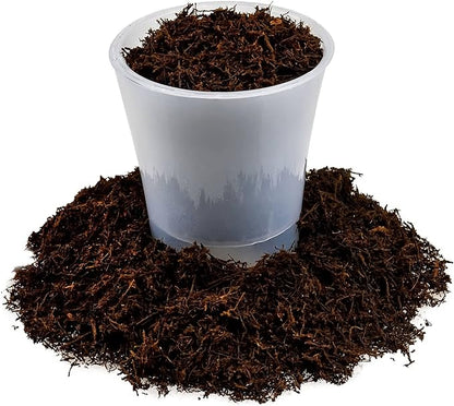 Premium New Zealand Tree Fern by GARDENERA - Orchid and Epiphytal Plants Growing Medium and Reptile Substrate - 5 Quart Bag