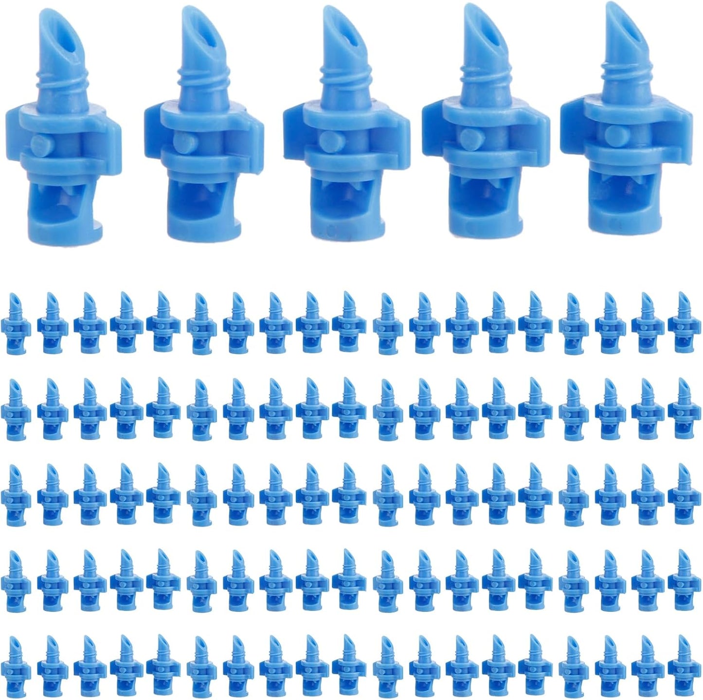 100PCS 90 Degree Misting Nozzle Irrigation, Sprinklers Sprayer for Garden Irrigation System, Micro Sprayer Refraction Automizing Drippers