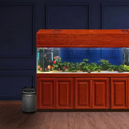 ACTIVEAQUA Hydroponic Water Chiller Cooling System with Remote Control and Freestanding Mounting Type for Home and Kitchen, Black