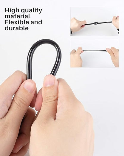 100 ft Drip Irrigation Tubing, 1/4 Inch Drip Line Irrigation Hose with 20 Pcs Drip Irrigation Parts, Drip Irrigation Kit by MoHern