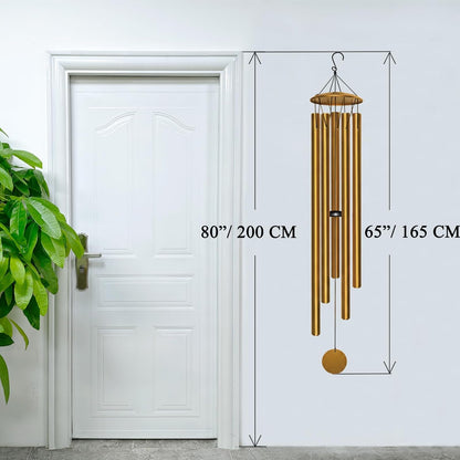 Large Wind Chimes for Outside Deep Tone, 65" Deep Tone Wind Chimes for Outside Porch Garden Patio Balcony Memorial Room Decor, Memorial Sympathy Gift for Loss of Loved One
