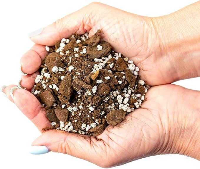 Gardenera Indoor Herb Planters Soil - Specially Blended Mixture for Growing Kitchen Herbs, 3 Quart Bag