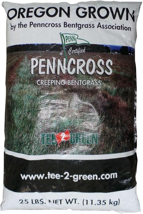 Outsidepride PC2.0 (Penncross) Creeping Bent Grass Seed – 2 lbs. Premium Golf Course Grade, Dense, Wear-Resistant Turf Grass Seeds for Tees, Putting Greens & Fairways, Ideal for High Traffic Areas