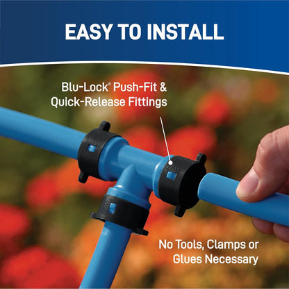 Orbit 50022 Medium-Area 1-Zone All-in-One Automatic Watering System with B-hyve Smart Hose Watering Timer and B-hyve Smart Wi-Fi Hub