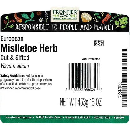 Frontier Co-op Cut and Sifted Mistletoe Herb 1lb
