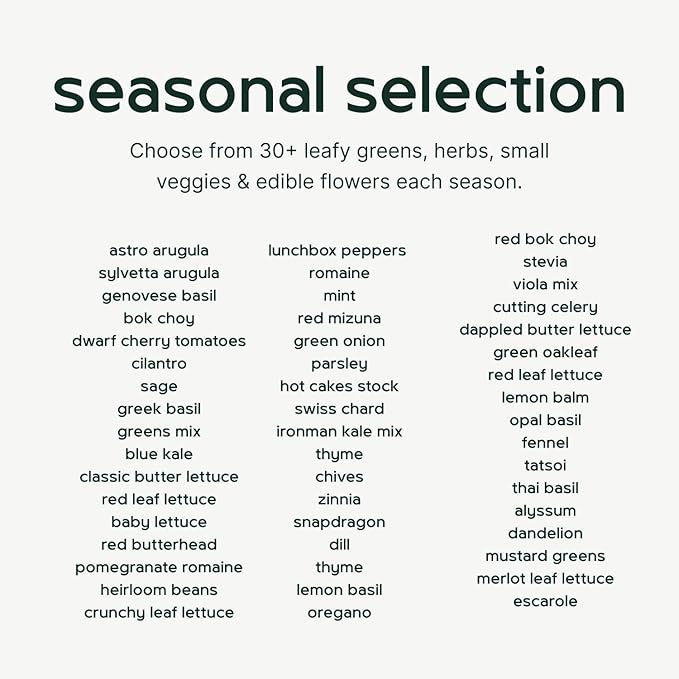 New! Lettuce Grow Farmstand Nook | 20 Plant Hydroponic System | Self-Watering Indoor Vertical Garden Planter Tower w/Pump, BPA-Free Food Grade | 4ft 7in | Made in USA…