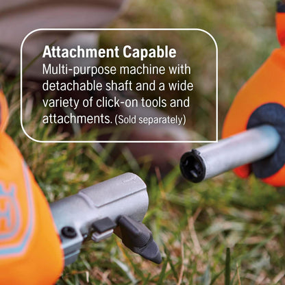 Husqvarna 330LK Gas String Trimmer, 28-cc 2-Cycle, 20-Inch Straight Shaft Gas Weed Eater with Rapid Replace Trimmer Head for Seamless String Reloading, 970545002