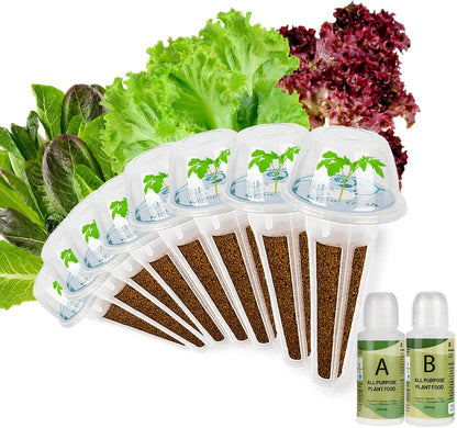 Lettuce Seed pod Kit for AeroGarden, Includes Iceberg Lettuce/Mixed Greens/Romaine Seed - Hydroponics Supplies for Most Brands 8-POD