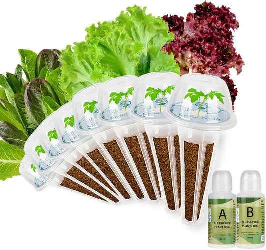 Lettuce Seed pod Kit for AeroGarden, Includes Iceberg Lettuce/Mixed Greens/Romaine Seed - Hydroponics Supplies for Most Brands 8-POD