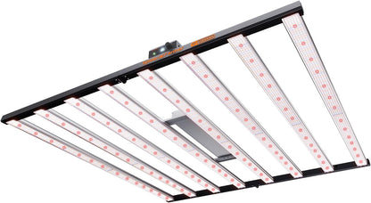 Spider Farmer G1000W Commercial Grade Cost-Effective 1000W LED Grow Lights, 2025 Upgraded App Remote Control, Vertical Farming Co2 Bar LED Growing Lamp, 4x4 & 5x5 Coverage