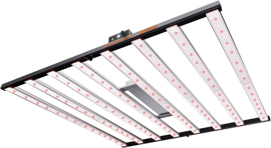 Spider Farmer G1000W Commercial Grade Cost-Effective 1000W LED Grow Lights, 2025 Upgraded App Remote Control, Vertical Farming Co2 Bar LED Growing Lamp, 4x4 & 5x5 Coverage