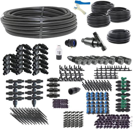 Drip Depot Drip Irrigation Kit for Raised Bed Gardening - Kit Size : Premium