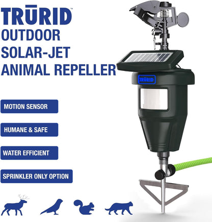 Motion Activated Sprinklers for Yard - Effective Deer & Cat Repellent, Skunk Deterrent, Raccoon & Dog Repellent, Lawn Sprinkler System, Water Sprinkler for Lawn Protection