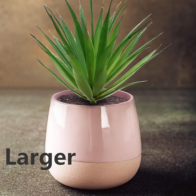 5 Pcs Faux Succulents Set, Realistic Fake Succulents, Artificial Hanging Ornaments Fleshed Plant Textured for Home Garden Wedding Party Decoration (Green)