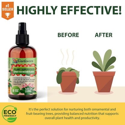 Plant Superfood for Lemon Tree with B1 Vitamin, Glucose and Essential Minerals - Organic Plant Food Fertilizer for Indoor & Outdoor Lemon Trees Care - 8oz