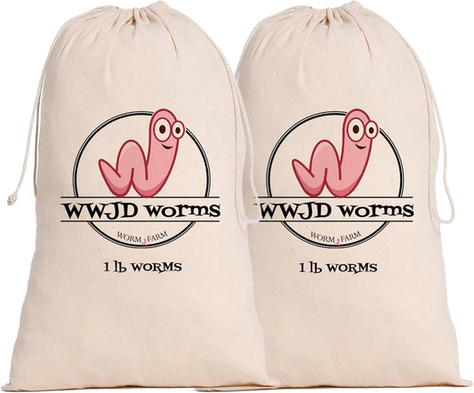 Red Wigglers Composting Worms - 2lb Red Worms for Composting Bin, for Plants or Gardening, Compost Worm for Soil Fertility & Worm Farm, Easy to Manage