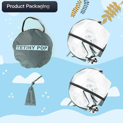 2pcs Quick Open Plant Covers Freeze Protection Portable Small Cover for Garden Flower and Flowerpot Cold Frost for Winter Frost Snow Storm Protect from Birds, Pests (Non-Woven(28" L x 28" W x 32" H))