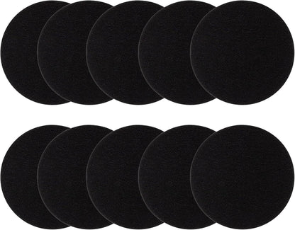10 Pack Charcoal Filters for Kitchen Compost Bin, Compost Filters for Countertop Bin Pail Replacement, Activated Charcoal Home Bucket Refill Sets, Round 6.7 Inch