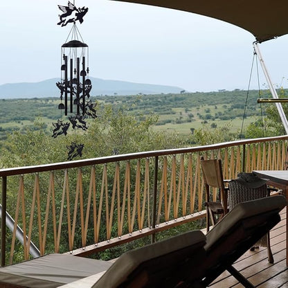 Flying Pigs Wind Chimes Outside Decorate, Memorial Wind Chimes, Wind Catcher, Mobile Flying Pig Wind Bells for Home, Yard, Tree, Patio, Garden Decoration, Gifts for Pig Lovers, Festival Gifts for Mom