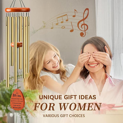 Nana Gifts, 32" Wind Chimes Gifts for Nana, Nana Grandma, Meaningful Gift for Mothers Day Birthday Thanksgiving Christmas