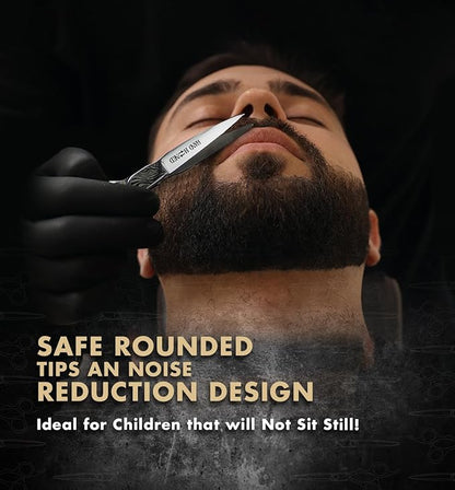 Professional Hair Cutting Scissors - SUS 440C & Cobalt Stainless Steel Barber Shears Fine Adjustment Tension Premium Shears for Hair Cutting (Hair Cutting Scissors S4, 6.0 Inches)