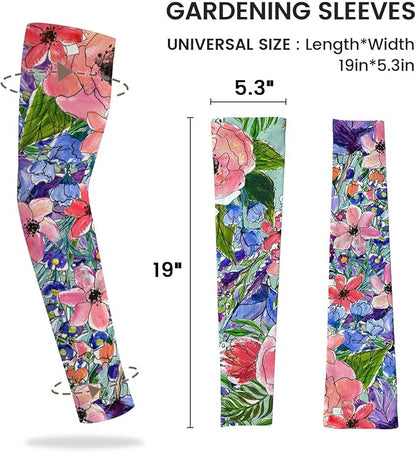 Gardening Sleeves for Women Farm Sun Protection Thorn Proof Cooling Arm Sleeves to Cover Arms for Garden Sports