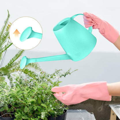 Plastic Watering Can - 1/2 Gallon - Turquoise