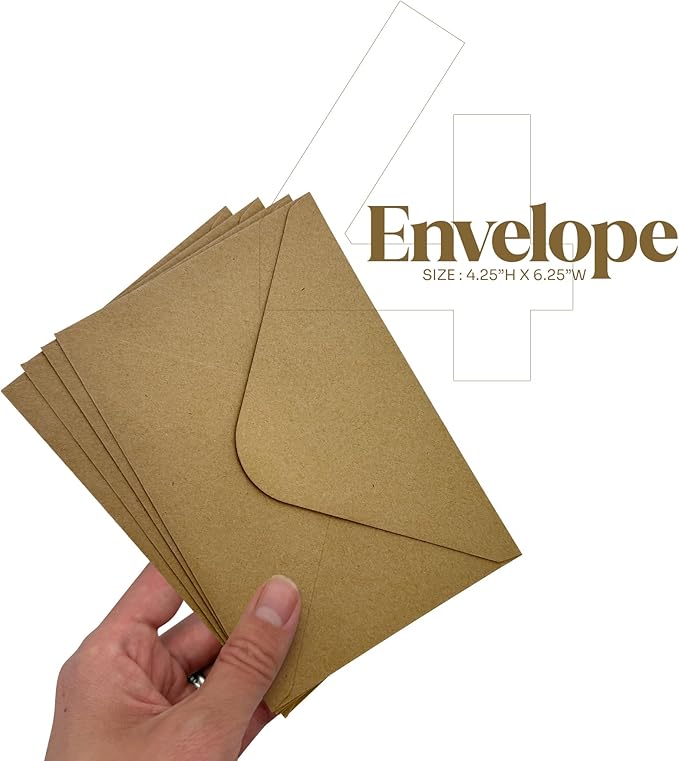 Seed Paper Birthday Cards – 4 Plantable Bouquet Inserts with Wildflower Seeds, 4 Greeting Cards & Envelopes, Unique Gift for Birthdays & Special Occasions