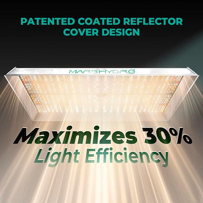 MARS HYDRO TSW2000 Led Grow Light 300 Watt Dimmable Daisy Chain Full Spectrum Growing Lamps for Indoor Plants Seeding Veg Bloom Light for 3x3/4x4ft Coverage