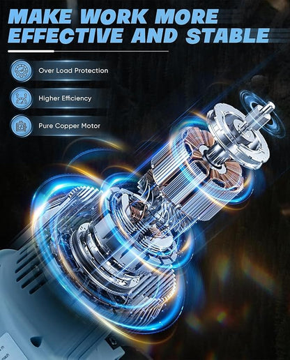 Saker Mini Chainsaw|6 Inch Chainsaws[2025 Upgraded]|Mini Cordless Electric Chain Saw|Small Handheld Portable Chain Saws Battery Powered Saw for Tree Trimmer and Garden