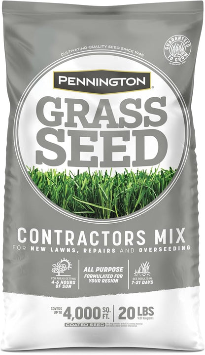 Pennington Contractors Grass Seed Mix Central 20 lb